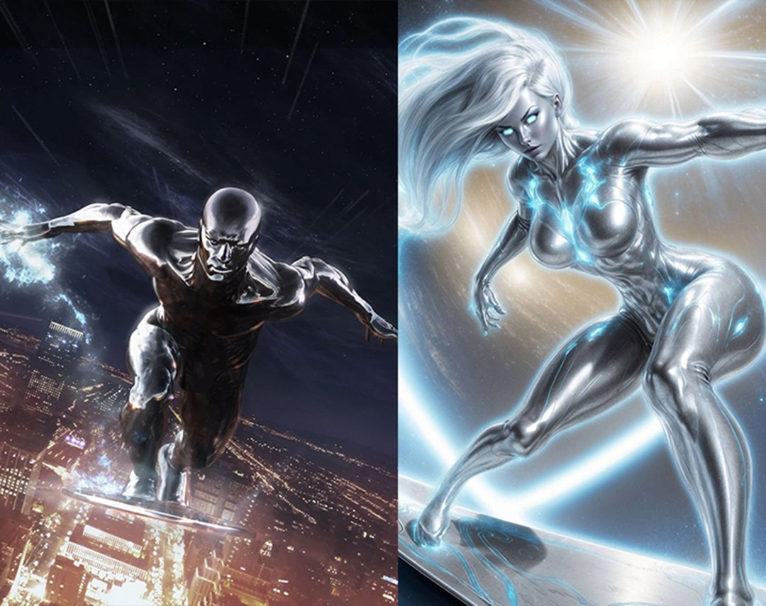 Silver Surfer to Silver Surfer (Female)